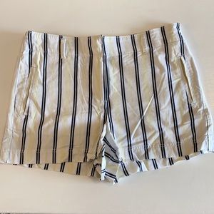 striped shorts